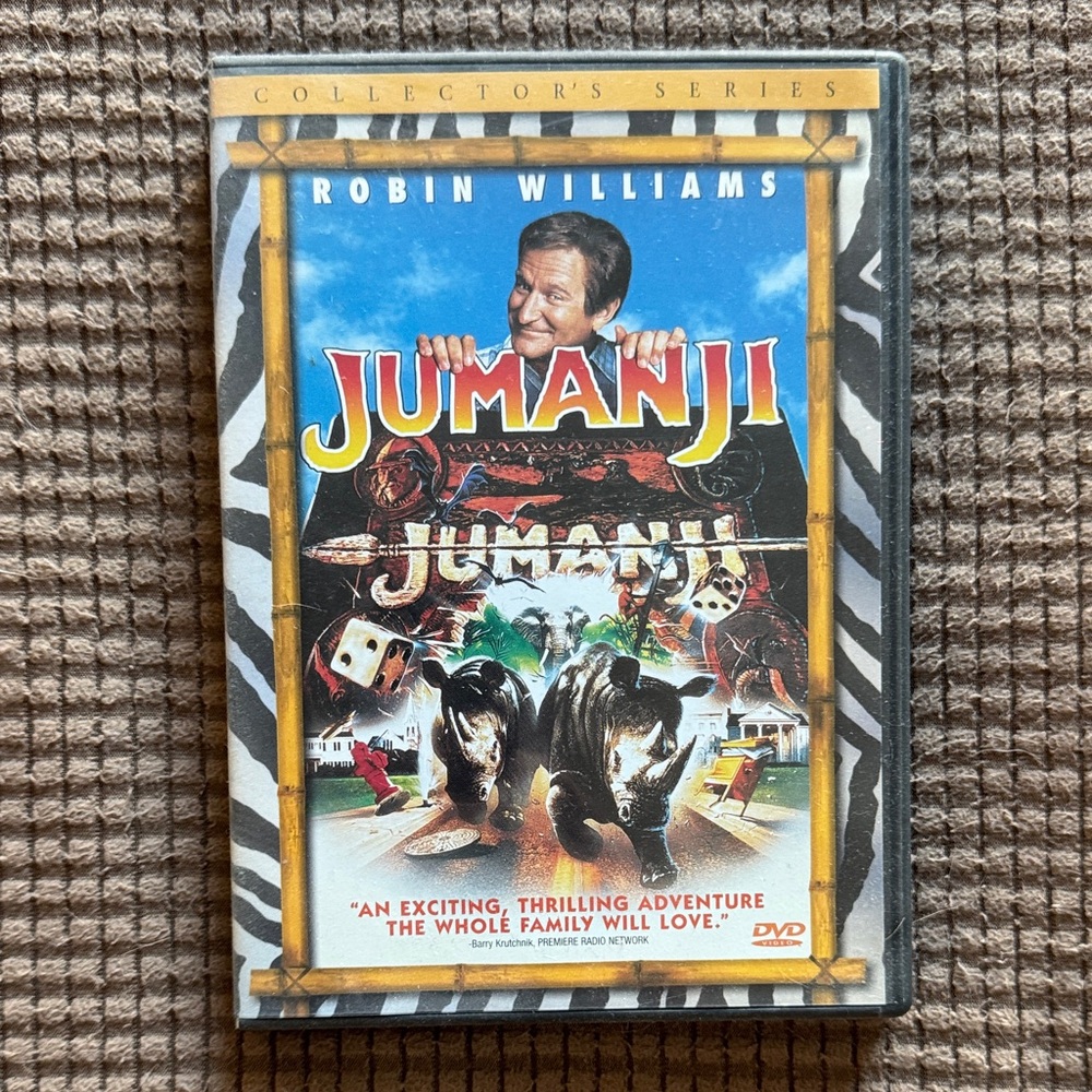 Jumanji Collector's Series DVD